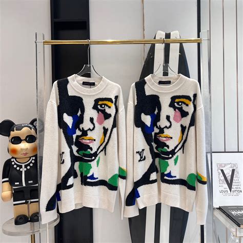 lv knitted sweater|louis vuitton sweatsuit women.